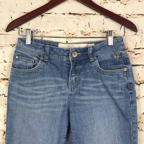 Justice Brand Girls Simply Low Jeans Size 14R - Picture 2 of 8